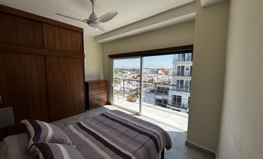 Departamento en renta amueblado en Versalles, 2 habitaciones 2 baños con alberca.