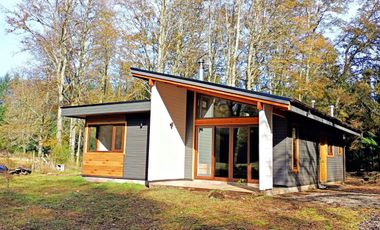 Linda casa nueva en parcela a minutos de Villarrica