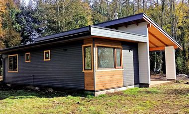 Linda casa nueva en parcela a minutos de Villarrica