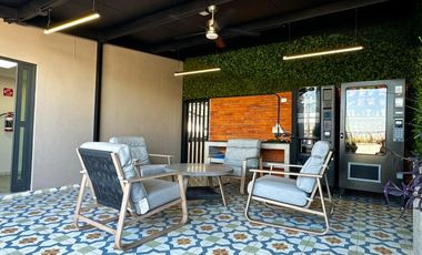 Estudio nuevo en Renta en La Americana, Av. La Paz a dos cuadras