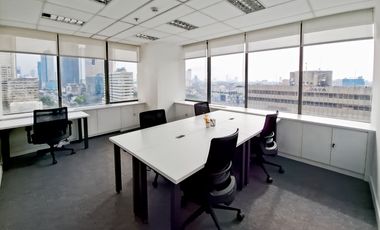Professional office space in HQ Menara Cakrawala with fully flexible time frame