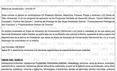 Terreno con Uso de Suelo Para 8 Niveles Sobre Av Principal