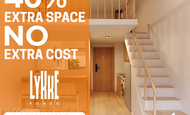 Pre-selling Lykke Kondo Studio with FREE Loft Space