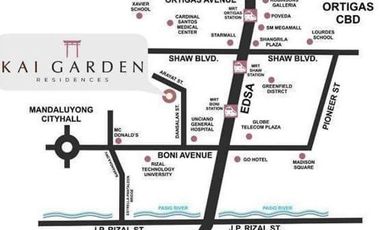 Kai Garden Residences 3 Bedroom Corner Unit For Sale Dansalan St. Mandaluyong