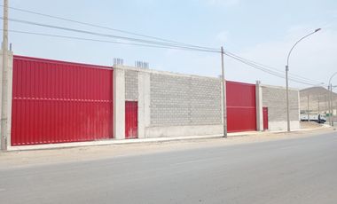 TERRENO INDUSTRIAL DE 4,000 M2. EN LURIN