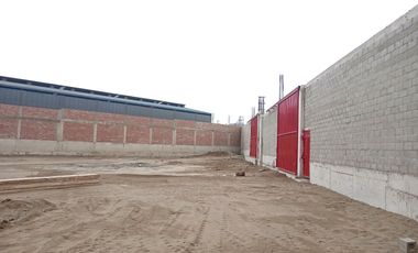 TERRENO INDUSTRIAL DE 4,000 M2. EN LURIN