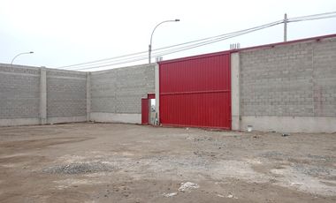 TERRENO INDUSTRIAL DE 4,000 M2. EN LURIN