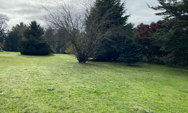 Parcela 5.000 m2 en hermoso entorno verde, frondoso.  Calles pavimentadas a un paso de la ciudad de Temuco.