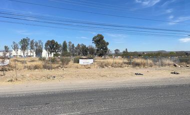 RENTA DE TERRENO EN GUADALUPE LA VENTA, EL MARQUES, ZONA AEROPUERTO, SOBRE CARRETERA