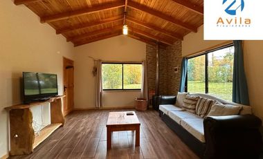Pucón Los Calabozos (zona verde) parcela con 2 casas de 3D 2B COD.VTAP219