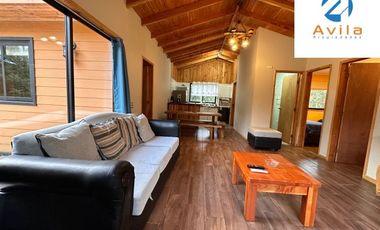 Pucón Los Calabozos (zona verde) parcela con 2 casas de 3D 2B COD.VTAP219