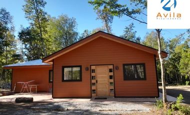 Pucón Los Calabozos (zona verde) parcela con 2 casas de 3D 2B COD.VTAP219