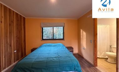 Pucón Los Calabozos (zona verde) parcela con 2 casas de 3D 2B COD.VTAP219