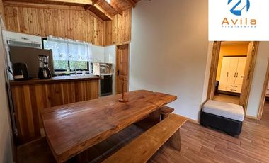 Pucón Los Calabozos (zona verde) parcela con 2 casas de 3D 2B COD.VTAP219