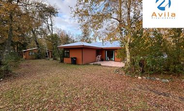 Pucón Los Calabozos (zona verde) parcela con 2 casas de 3D 2B COD.VTAP219