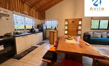 Pucón Los Calabozos (zona verde) parcela con 2 casas de 3D 2B COD.VTAP219