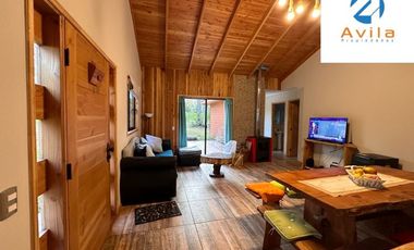 Pucón Los Calabozos (zona verde) parcela con 2 casas de 3D 2B COD.VTAP219
