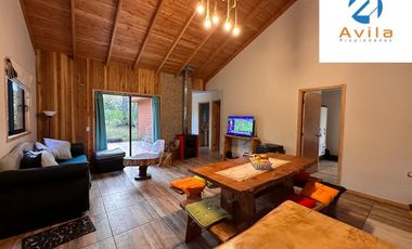 Pucón Los Calabozos (zona verde) parcela con 2 casas de 3D 2B COD.VTAP219