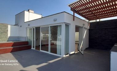 ALQUILER EXCLUSIVO DUPLEX DE LUJO DE 4 DORMITORIOS EN CHACARILLA DEL  ESTANQUE