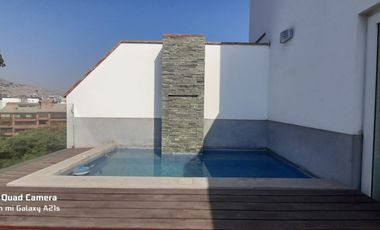 ALQUILER EXCLUSIVO DUPLEX DE LUJO DE 4 DORMITORIOS EN CHACARILLA DEL  ESTANQUE