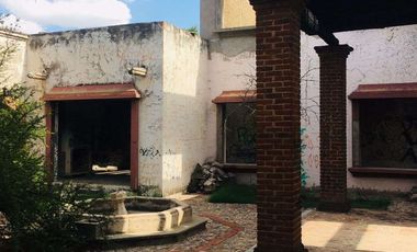 SE VENDE COMO TERRENO INMUEBLE EXCELENTEMENTE UBICADO IDEAL DESARROLLADORES