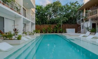 Penthouse con Roof Garden y Jacuzzi en Muuk Residencial, Tulum