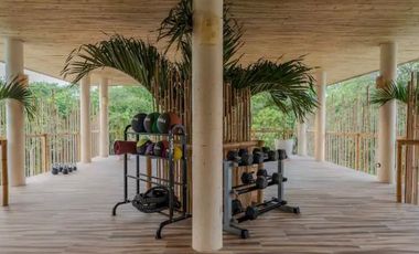 Penthouse con Roof Garden y Jacuzzi en Muuk Residencial, Tulum