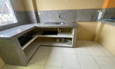 MUCHO LOTE ALQUILO DEPARRTAMENTO PRIMER PISO, DOS DORMITORIOS, EXCELENTES ACABADOS