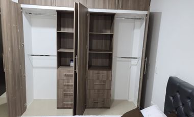 Samborondon, renta de lindo departamento 2 dormitorios full amoblado