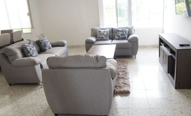 SE RENTA DEPARTAMENTO AMUEBLADO DE 2 RECAMARAS, GAVIOTAS.