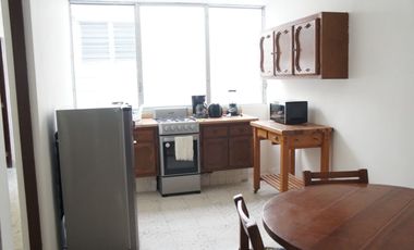 SE RENTA DEPARTAMENTO AMUEBLADO DE 2 RECAMARAS, GAVIOTAS.