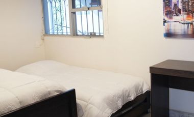 SE RENTA DEPARTAMENTO AMUEBLADO DE 2 RECAMARAS, GAVIOTAS.