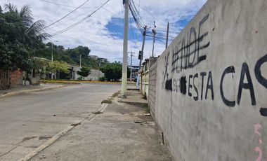 Terreno con cerramiento de venta en manta zona Sur cp