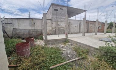 Terreno con cerramiento de venta en manta zona Sur cp
