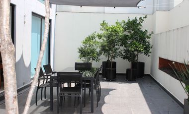 Esplendido Departamento de 2 Pisos con Terraza en Polanco.