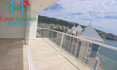 Penthouse dúplex en Palm Diamante: lujo y vistas al mar desde lo más alto de Acapulco