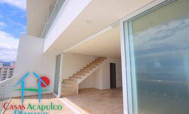 Penthouse dúplex en Palm Diamante: lujo y vistas al mar desde lo más alto de Acapulco