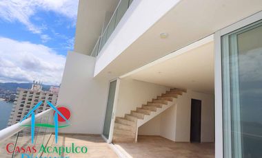 Penthouse dúplex en Palm Diamante: lujo y vistas al mar desde lo más alto de Acapulco