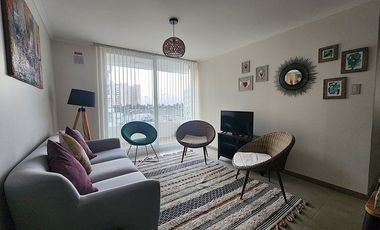 Se vende departamento 2D2B amoblado, Jardines del Pacifico III, La Serena