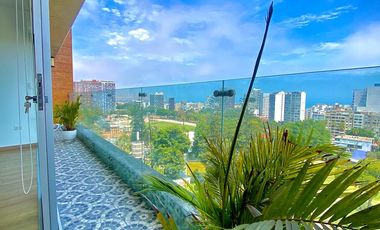 ¡Bajo de Precio! Venta de Moderno Dúplex en Barranco – Vista al Mar –