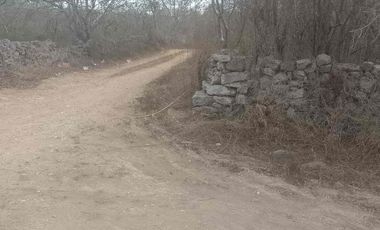 se vende terreno Tetiz cerca Hunucma