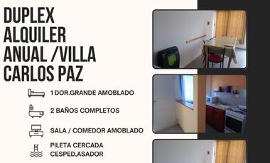 Departamento en alquiler en Punilla, Villa Carlos Paz