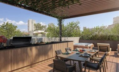 Penthouse con jacuzzi privado, terraza y fogatero, en venta, Polanco, CDMX