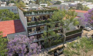Penthouse con jacuzzi privado, terraza y fogatero, en venta, Polanco, CDMX
