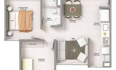 Venta hermoso Apartamento, Machado Copacabana, Antioquia.