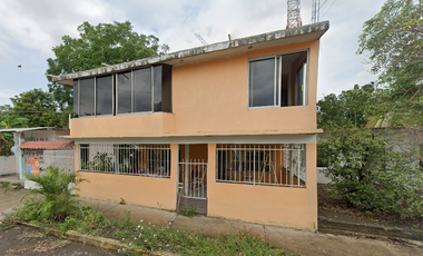 UT CASA EN VENTA CON POSESION EN EL SALMORAL VERACRUZ RECUPERACION HIPOTECARIA