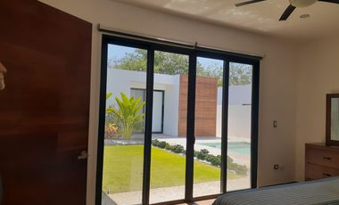 For Sale,  one level home with private pool, full equipped and furnished