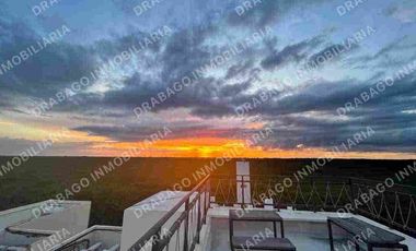 Departamento PH en venta frente al mar en Akumal, Tulum