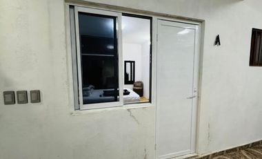 Habitación en Renta Zona Centro Veracruz Amueblada y Climatizada.