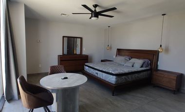 Exclusivo Depto Amueblado de 1 Recámara en Torre Cénit con Espectacular Vista al Campo Golf